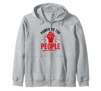 Empowerment Equality Quote Simple Power To The People Sudadera con Capucha