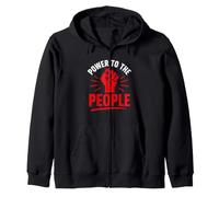 Empowerment Equality Quote Simple Power To The People Sudadera con Capucha