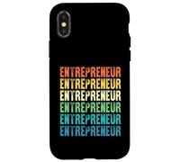 Emprendedor Estilo Vintage Trabajo Carcasa para iPhone X/XS