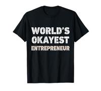 Emprendedor más Bueno del Mundo Empresario Divertido Camiseta