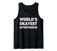Emprendedor más Bueno del Mundo Empresario Divertido Camiseta sin Mangas