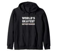 Emprendedor más Bueno del Mundo Empresario Divertido Sudadera con Capucha