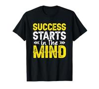 Emprendedor Motivacional Diciendo Que el éxito Comienza en la Mente Camiseta