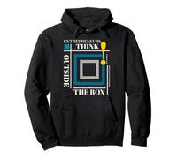 Emprendedor Pensador Creativo Fuera del Mundo Amor Divertido Sudadera con Capucha