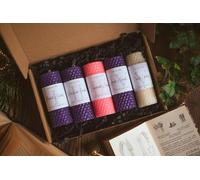 Empresa de Velas Phoenix | Set de Velas de Adviento de Cera de Abeja con Oraciones de Adviento - 5 Unidades - Hechas a Mano