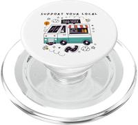 Empresario de Food Truck Supporter PopSockets PopGrip para MagSafe