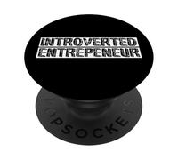 Empresario introvertido Introvertido PopSockets PopGrip Adhesivo