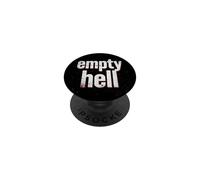 Empty Hell - Christian Faith Bold Gospel Evangelism PopSockets PopGrip Adhesivo