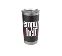 Empty Hell - Christian Faith Bold Gospel Evangelism Vaso térmico de acero inoxidable de doble pared