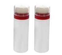 Empty Loose Powder Bottle - 2 Pack PVC Case | Travel Makeup Container With Gentle Powder Puff, Portable Sifter Jar For Setting Powders Talc And Shimmer For On-the-Go Beauty And Travel Use