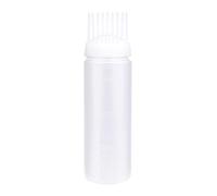 Empty Scalp Comb Bottle - Root Comb Applicator Bottle | PE Oil Applicator Bottle, Portable Hair Coloring Bottle Applicator, Safe and Harmless Coloring Tool for Barber Shop, Beauty Salon, Home