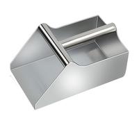 Empujador de alimentos - Cuchara para servir cuchara de acero inoxidable | Pala para granos de café, alimentos, dulces, harina, palomitas de maíz, pequeñas palomitas de cocina para fiestas de bar