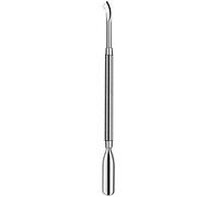 Empujador de cutículas de Acero Inoxidable, diseño de Doble Cara, Apto para Salones de manicura y Uso doméstico, para Unas uñas Perfectamente arregladas.