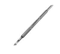 Empujador de cutículas para manicura y pedicura, Staleks Pro Expert Pe-90/4.2, empujador inclinado y hoja doblada