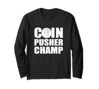 Empujador de monedas Champ Divertido Penny Prensado Penny Coin Pusher Entusiasta Manga Larga