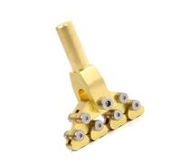 Empujadores de instrumentos musicales eléctricos para guitarra, fractales, instalación de rosca, cabezal de presión, fractales, prensa de traste, cabezal de presión