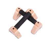 Empujamiento de los hombres - Asas de entrenamiento de fuerza, mango de madera paraletos | Entrenamiento en casa de alto rendimiento alineado, ejercicios de musculación del pecho y del tórax