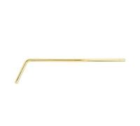 Empuje hacia adentro el brazo del trémolo de la guitarra |Excelente estabilidad de ajuste para un rendimiento constante |Barra Whammy para guitarra eléctrica para un vibrato (Oro)