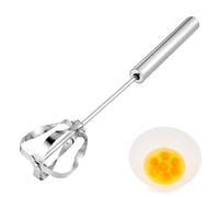 Empuje manual del batidor de huevos, batidor semiautomático,Batidora multifuncional de empuje | Batidor de huevos de acero inoxidable semiautomático, batidor giratorio manual, espumador de