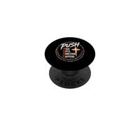 Empuje Orar hasta Que Algo Suceda Cristiano Cruz Fe PopSockets PopGrip Adhesivo