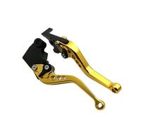 Empuñadura Ajustable Para F800GS Para Adventure 2008-2017 F800R F800GT F800S F800ST F700GS F650GS Palancas De Embrague De Freno Cortas/largas(Short gold)