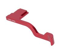 Empuñadura con Pulgar hacia Arriba para Cámaras A7M4/A7R4/A7R5/A7M5, Empuñadura de Metal con Reposapiés para Pulgar hacia Arriba, Empuñadura para Pulgar con Zapata Caliente (Rojo)