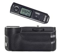 Empuñadura de batería compatible con Sony A6600 + disparador remoto con temporizador inalámbrico MK-A6600 Pro, mango de batería, perfecto para fotografiar cómodamente en formato vertical