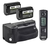 Empuñadura de batería MK-A6600 Pro compatible con A6600 con temporizador remoto y 2 baterías NP-FZ100, perfecto para fotografiar cómodamente en formato vertical