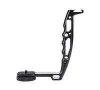 Empuñadura de cardán, Soporte de aleación de Aluminio L Soporte de Agarre único extendido para Zhiyun Crane 2 dji Ronin-S Gimbal