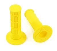 Empuñadura De Gel Goma para Manillar Motocicleta 22 Mm, Compatible con YZ80, YZ85, YZ125 Y YZ250 (2001-2016)(Yellow)