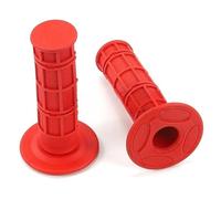 Empuñadura De Gel Goma para Manillar Motocicleta 22 Mm, Compatible con YZ80, YZ85, YZ125 Y YZ250 (2001-2016)(Rojo)