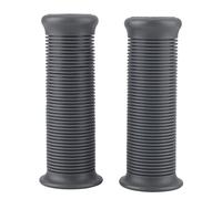 Empuñadura de Manillar,Eempuñadura de Manillar TPU Vintage de Motocicleta Universal de 1 pulgada y 25mm Empuñaduras de TPU Antideslizantes para Motocicleta y Bicicleta(Gris oscuro)