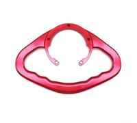Empuñadura de mano del pasajero para motocicletas CFMOTO 2020 2024 Mango de tanque de combustible Barra de agarre de aleación de aluminio Reposabrazos de asiento trasero (rojo)