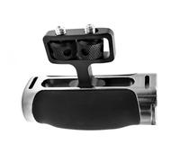 Empuñadura de mano portátil para cámaras réflex digitales con ojal para correa y ranura para zapata fría para cineastas, accesorios fáciles de acoplar