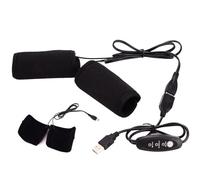 Empuñadura de Motocicleta con calefacción - para Calentador de Manos USB de 5 V, Temperatura Ajustable de 3 Niveles | Plug and Play Calentamiento USB para Clima frío Mango calentado para