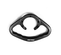 Empuñadura de Pasajero CNC Universal for Motocicleta Empuñaduras de reposabrazos de Tanque de Combustible de Gas de Mano Compatible con Yamaha YZF-R6 YZF R6 YZFR6 Todo el año (Color : Black)