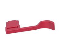 Empuñadura de Pulgar hacia Arriba, Cubierta de Zapata para Cámara, Aleación de Aluminio, Agarre de Equilibrio A7CR A7CRII (Rojo)