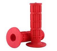 Empuñadura de Silicona para Manillar, Yosoo 1 Par de Empuñaduras Universales de Silicona para Manillar de Motocicleta de 22 Mm Y 7/8"Nuevo(rojo) for pu?os para moto manopole universali ciao rosse pu?o