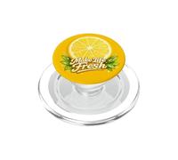 Empuñadura de teléfono Make Life Fresh Lemon Slice Citrus PopSockets PopGrip para MagSafe