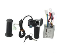 Empuñadura del acelerador eléctrico para scooter con controlador cepillado, compatible con sistemas de 24 V, 36 V, 48 V, 250 W a 1000 W para rango de potencia, construcción de acero para