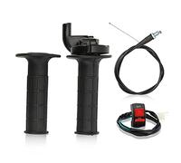 Empuñadura del Acelerador, Empuñadura del Acelerador Giratoria de 7/8 Pulgadas con Interruptor de Encendido Y Apagado de Cable de Repuesto para 50 Cc, 125 Cc, 110 Cc, 150 Cc, 250 Cc, Mini Bicicleta, a