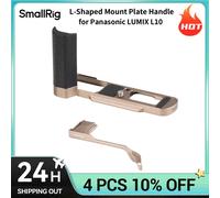 Empuñadura en forma de L SmallRig para Panasonic LUMIX L10 con soporte para zapata caliente, placa de agarre lateral ergonómica para Arca 6136 Titanium 6136