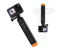 Empuñadura flotante para selfie, con mando a distancia Bluetooth, mango subacuático con cuerda de transporte, cámara subacuática, adecuado para accesorios GoPro, para cámara de acción Hero 13/12/11/10