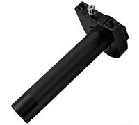 Empuñadura Gas CNC Ligera para Motocicleta Empuñadura Gas CNC(Black)