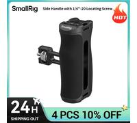 Empuñadura Lateral SmallRig con Tornillo de Fijación de 1/4''-20, Compacta y Ligera, Solo 143g, Revestimiento de Silicona, para Micrófono, Luz de Video Screw Handle