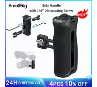 Empuñadura Lateral SmallRig con Tornillo de Fijación de 1/4''-20, Compacta y Ligera, Solo 143g, Revestimiento de Silicona, para Micrófono, Luz de Video Screw Handle