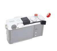 Empuñadura metálica JJC con Cubierta Completa para Zapata Compatible con la cámara Digital Fujifilm XE5, X-E5, empuñadura de Silicona con botón de obturación Antideslizante y Antipolvo Negro