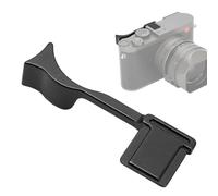 Empuñadura para Pulgar Q3, Empuñadura para Pulgar de Aleación de Aluminio con Protector de Cubierta de Zapata, Soporte para Reposapiés, con Reposapiés para Cámara Q3 (Black)