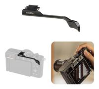 Empuñadura SmallRig para Panasonic LUMIX L10, Plateada/Negra, con Almohadillas de Silicona que Protegen el Cuerpo de la Cámara y Mejoran la Estabilidad Black 5702
