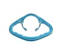 Empuñadura reposabrazos Motocicleta para CF 450 Accesorios De Conversión De Reposabrazos De Tanque Reposabrazos Trasero Asa Agarre Pasajero(Azul)